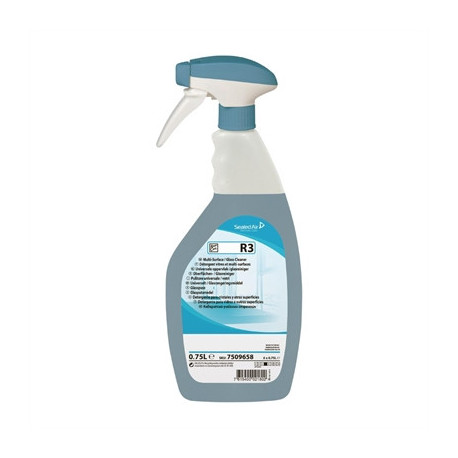 Room Care R3 Glass and Multi-Surface Cleaner Ready To Use 750ml