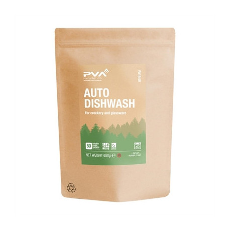 PVA Hygiene Water Soluble Paper Sachets Machine Dishwash (50 Pack)