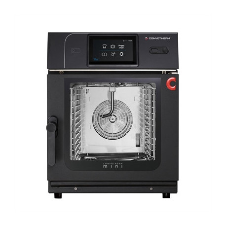 Convotherm Mini Black easyTouch Electric Combi Oven Left Hinged Door 6.10