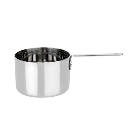 Olympia Table Presentation Mini Sauce Pan Stainless Steel 90x60mm