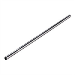 Beaumont Stainless Steel Metal Straws 8.5" (25 Pack)