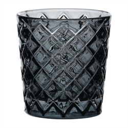 Utopia Criss Cross Grey Nightlight Holders (12 Pack)