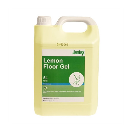 Jantex Green Lemon Floor Gel Cleaner Concentrate 5Ltr
