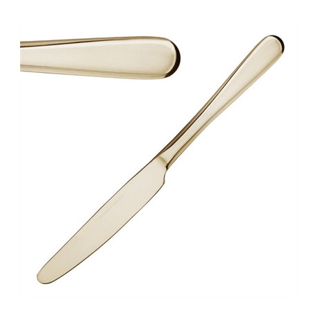 Olympia Buckingham Table Knives Champagne Gold (12 Pack)