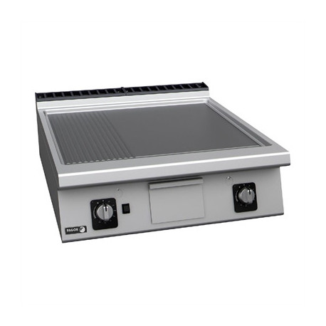 Fagor 900 Series Countertop Half Ribbed Plate Gas Griddle FT-G910 LR