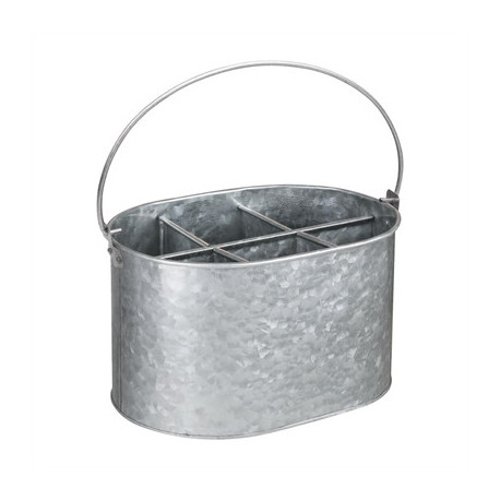 Olympia Galvanised Steel Table Tidy