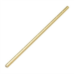 Utopia Biodegradable Paper Straws Gold (250 Pack)