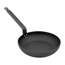 Samuel Groves Professional Seasoned Carbon Steel Omelette Pan 26cm
