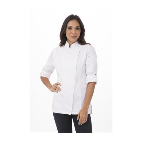 Chef Works Urban Hartford Womens Chef Jacket White 2XL