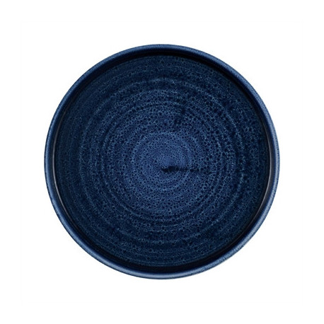 Churchill Stonecast Plume Walled Plates Ultramarine 220mm (6 Pack)