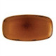 Dudson Harvest Oblong Chefs Plates Brown 298 x 153mm (12 Pack)