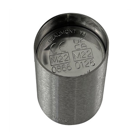 Beaumont Stainless Steel Thimble Measure CE Marked 71ml