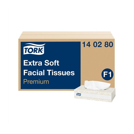 Tork Soft Facial Tissues White F1 (30 Pack)