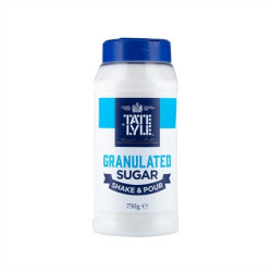 Tate & Lyle Granulated Sugar Shake Pourer Tray 750g