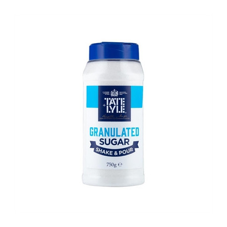 Tate & Lyle Granulated Sugar Shake Pourer Tray 750g