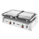 Buffalo Double Contact Grill Flat Base Ribbed Top Plate