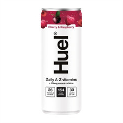 HUEL A-Z Vitamin Drink - Cherry and Raspberry (12 pack)