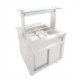Parry Flexi-Serve Ambient Cupboard with Chilled Well & LED Illuminated Gantry FS-AW2Pack