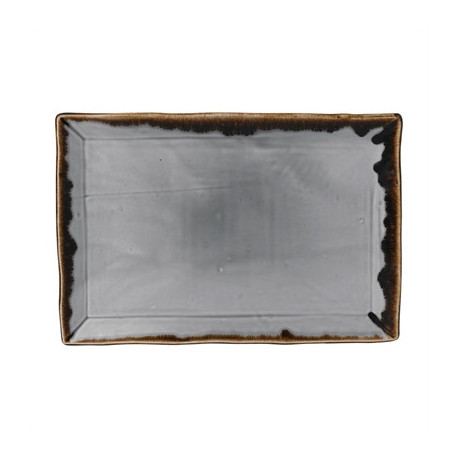 Dudson Harvest Rectangular Trays Grey 345x233mm (6 Pack)