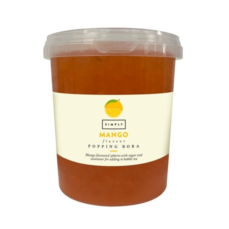 Simply Mango Popping Boba 870g