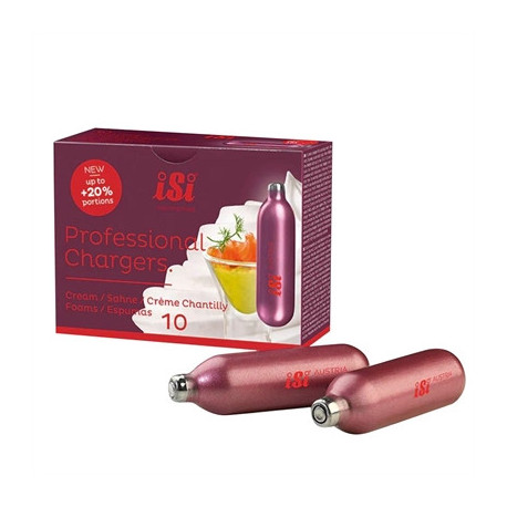 ISI Professional ECO Series Cream Whipper Charger Bulbs 8.4g ( 10 Pack)