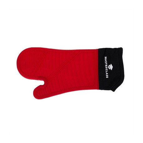 MasterClass Seamless Silicone Oven Mitt with Cotton Sleeve
