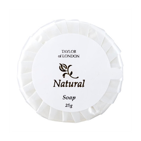 Hotel Complimentary Taylor of London Natural Range Tissue Pleat Soap (100 Pack)