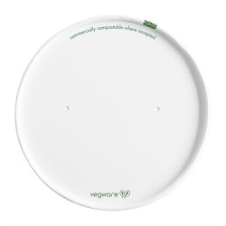 Vegware Soup Container Lids 115-Series (500 Pack)