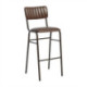 Tavo Stacking Bar Stool Vintage Brown (2 Pack)