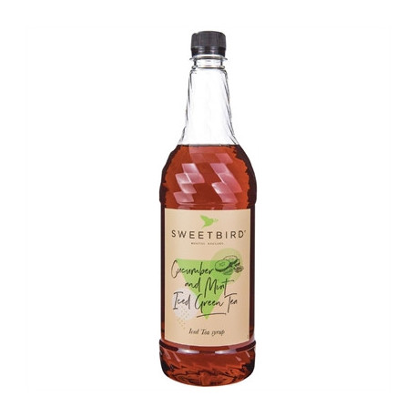Sweetbird Cucumber & Mint Green Tea Syrup 1Ltr