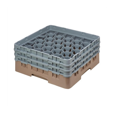 Cambro Camrack Beige 30 Compartments Max Glass Height 174mm