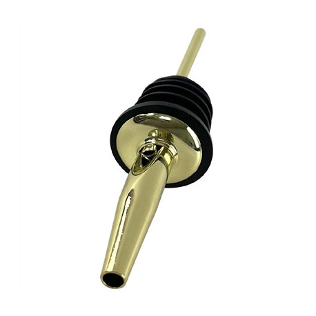 Beaumont Gold Plated Stainless Steel Freeflow Pourer (12 Pack)