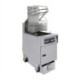 Pitco Solstice Natural Gas Rack Fryer with SoloFilter SF-SG6H