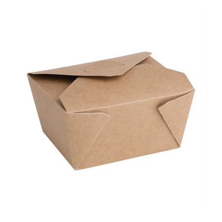 Fiesta Cardboard Takeaway Food Containers 112mm (300 Pack)