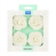 PME White Sugar Roses 62mm (4 Pack)