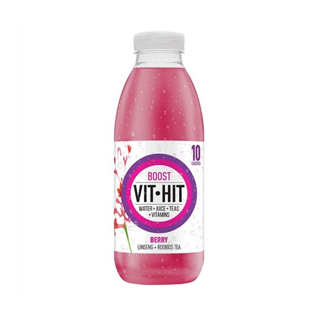 VITHIT Boost Berry Vitamin Water 500ml (12 Pack)