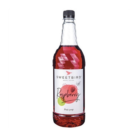 Sweetbird Raspberry Fruit Syrup 1Ltr