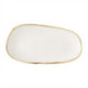 Churchill Stonecast Opal Oblong Plates Barley White 350x185mm (6 Pack)