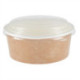 Colpac Recyclable Kraft Salad Pots With Lid Small 700ml (150 Pack)