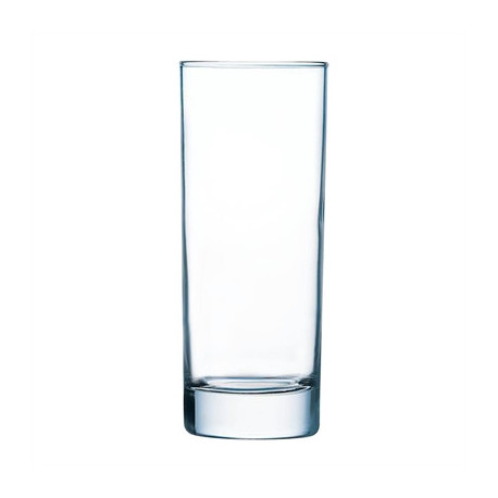 Arcoroc Islande Hi Ball Glasses 330ml LUKCA-NI 1/2 Pint (24 Pack)
