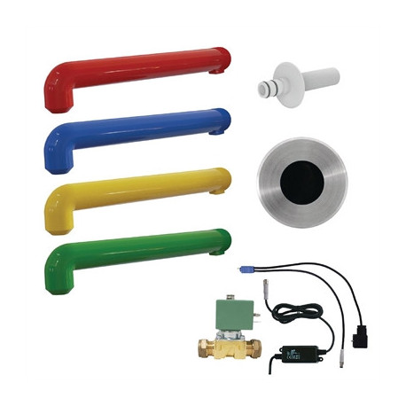 KWC DVS Single Station Anti-Microbial Medi-Spout Tap