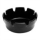 Beaumont Black Melamine Ashtray 177mm (10 Pack)