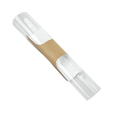 Colpac Clasp Clip Recyclable Kraft Baguette Packs (500 Pack)