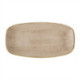 Churchill Stonecast Truffle Chef's Oblong Plates 298x152mm (12 Pack)