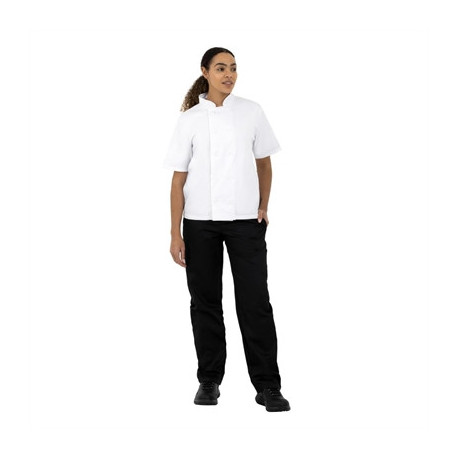 Nisbets Essentials Unisex Chef Jacket White XS (2 Pack)