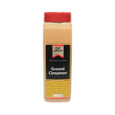 Chef William Ground Cinnamon 450g