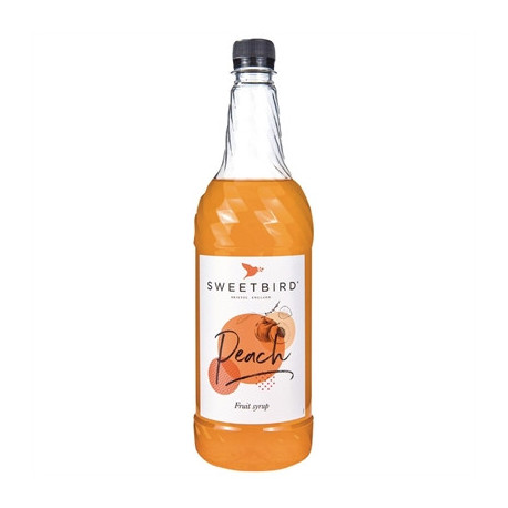 Sweetbird Peach Fruit Syrup 1Ltr