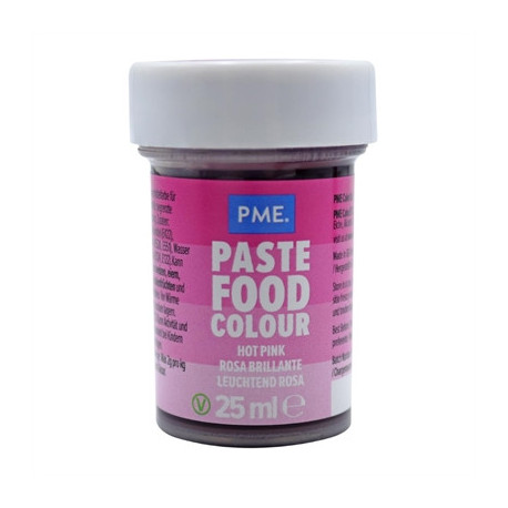 PME Concentrated Paste Food Colour - Hot Pink 25g