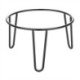 Olympia Non-Slip Riser Round Black Wire 210x120mm
