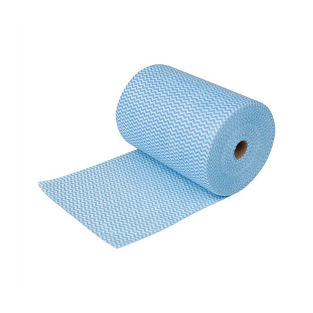 Nisbets Essentials Non-Woven Cloth Blue (Roll of 300 Sheets)